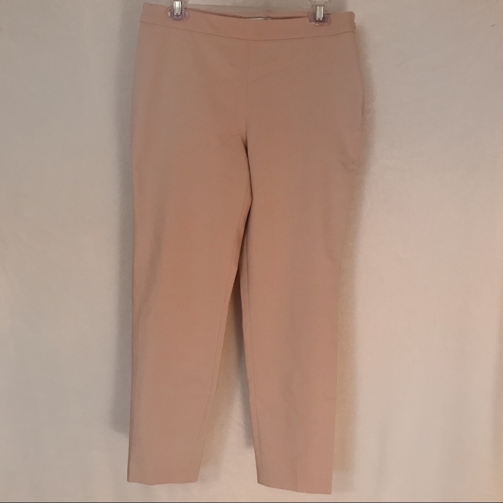 Chaus blush, ankle-crop pants